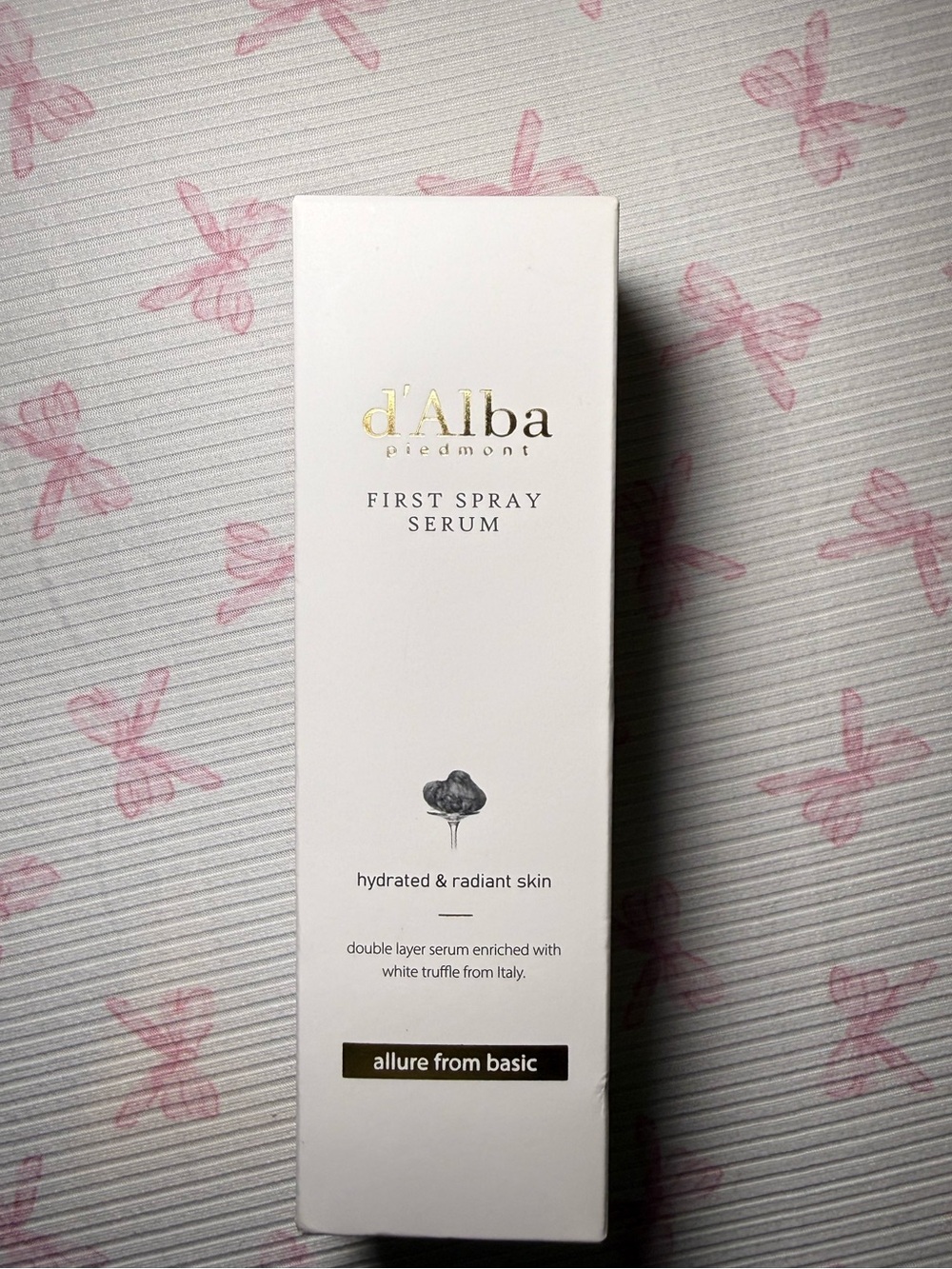 Alba First Spray Serum Hydrating Moisturizer - White